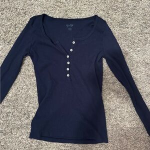 Brandy melville Henley long sleeve